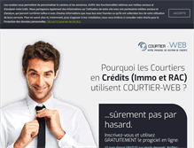 Tablet Screenshot of courtier-web.com
